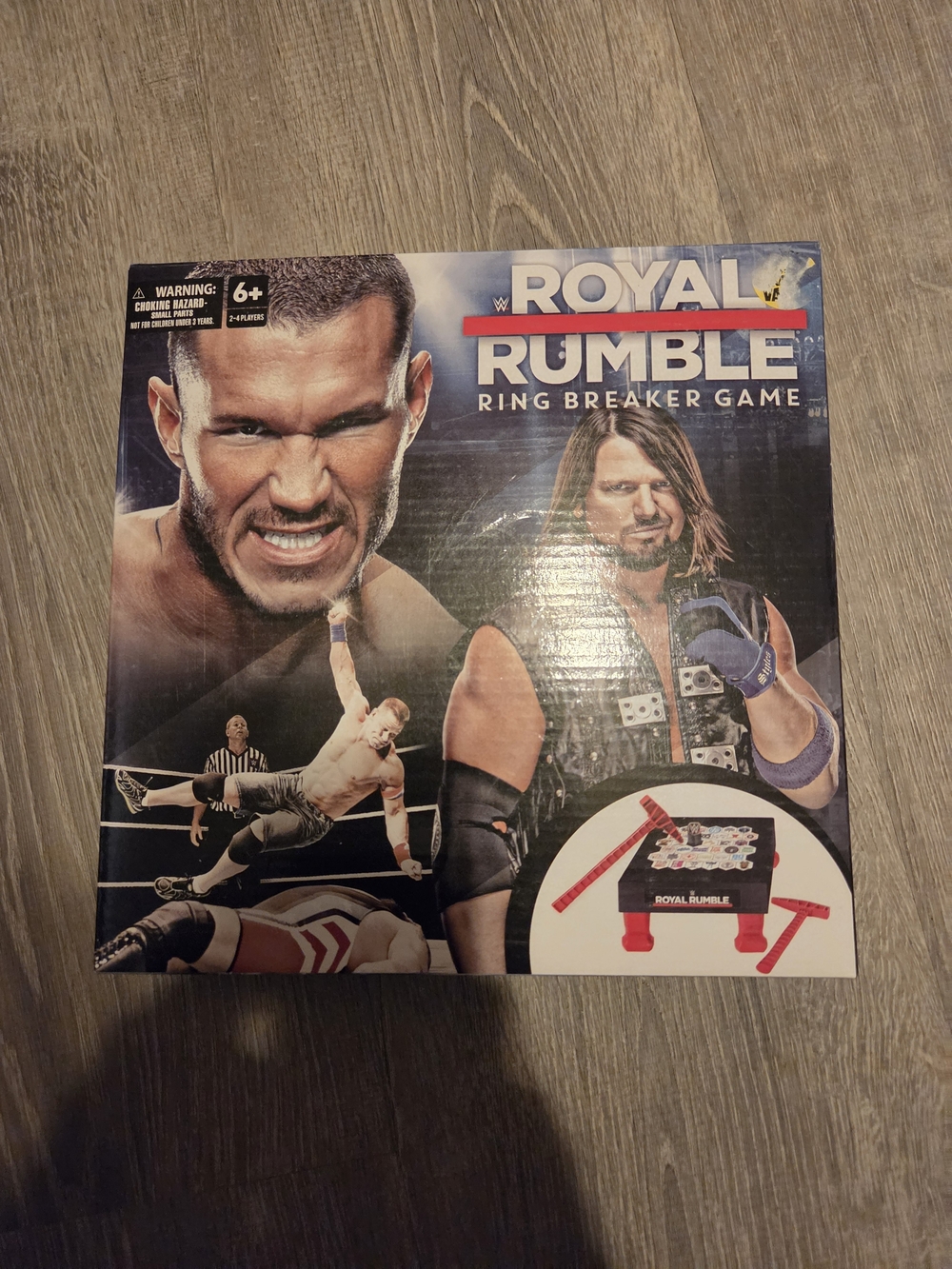 WWE Royal Rumble Ring Breaker Game - Black/Red